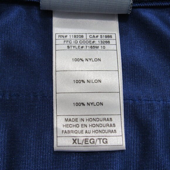 Vintage Reebok on Field Womens NFL NY Eli Manning #10 XL Blue w/ White Jersey - Picture 16 of 16